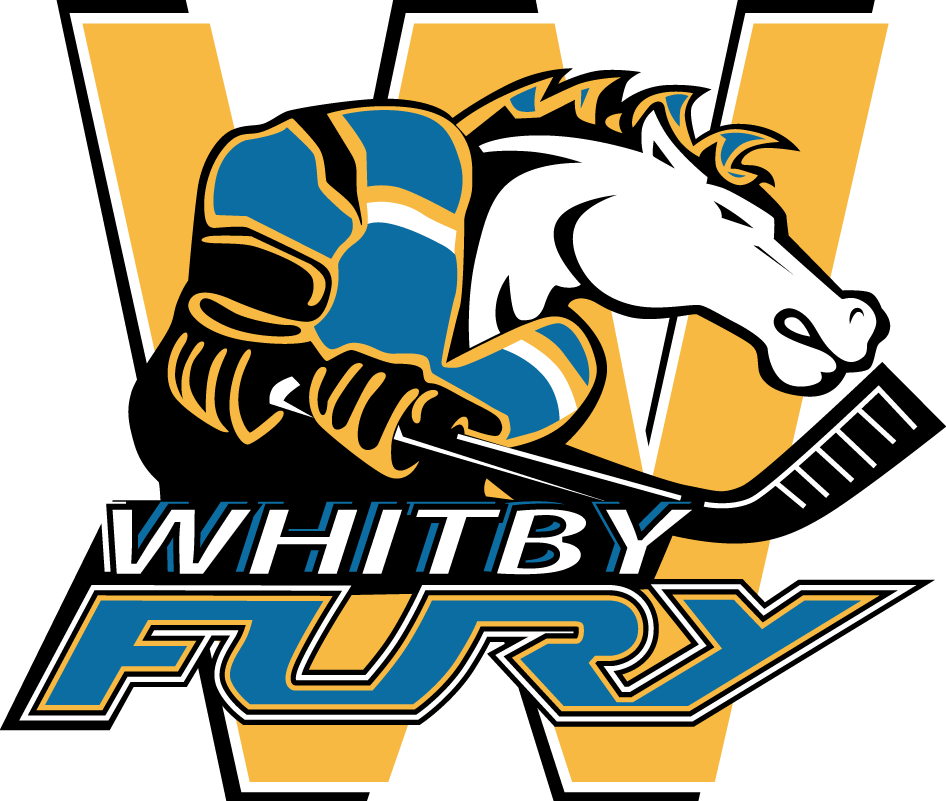 Whitby Fury 2008-Pres Primary Logo iron on heat transfer